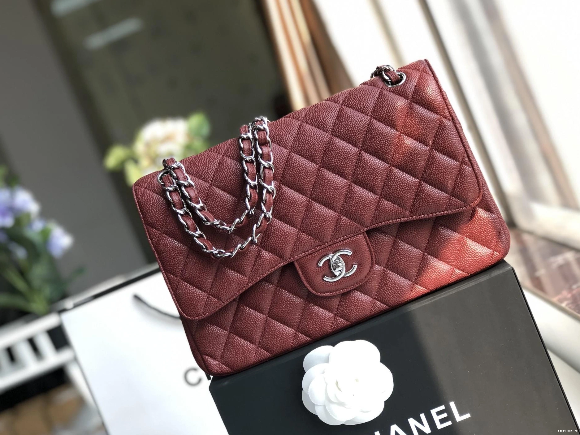 First Bag Ru BAG CHANEL 30CM FLAP 0731